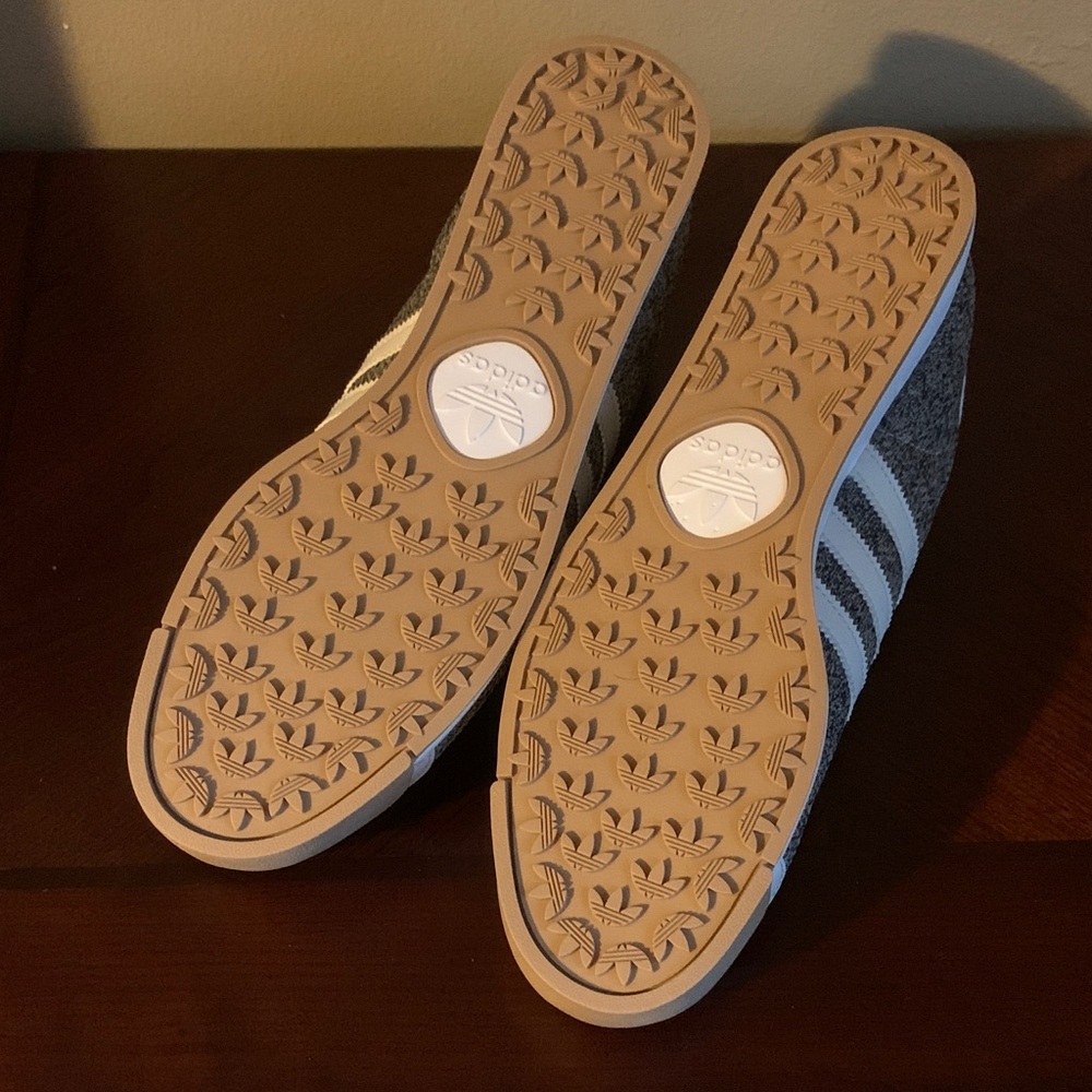 Adidas Gray and White Casual Sneakers - Picture 3 of 5